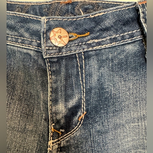 Vanilla Star Faded Distressed and Embellished Skinny Jeans - Picture 5 of 10